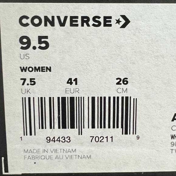 NWT Converse Chuck Taylor All Star Lift Platform Stripes Women’s Shoes - Picture 6 of 8